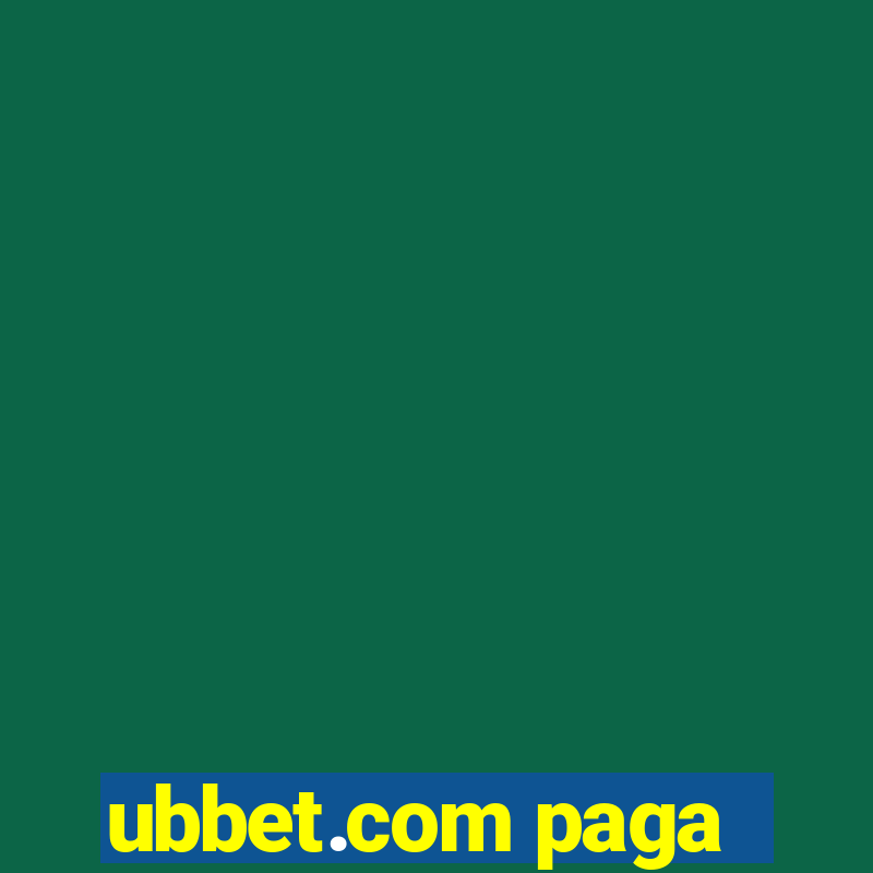 ubbet.com paga